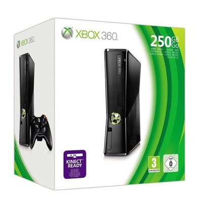 Xbox 360 Slim 250Gb (б/у) + 30 Игр